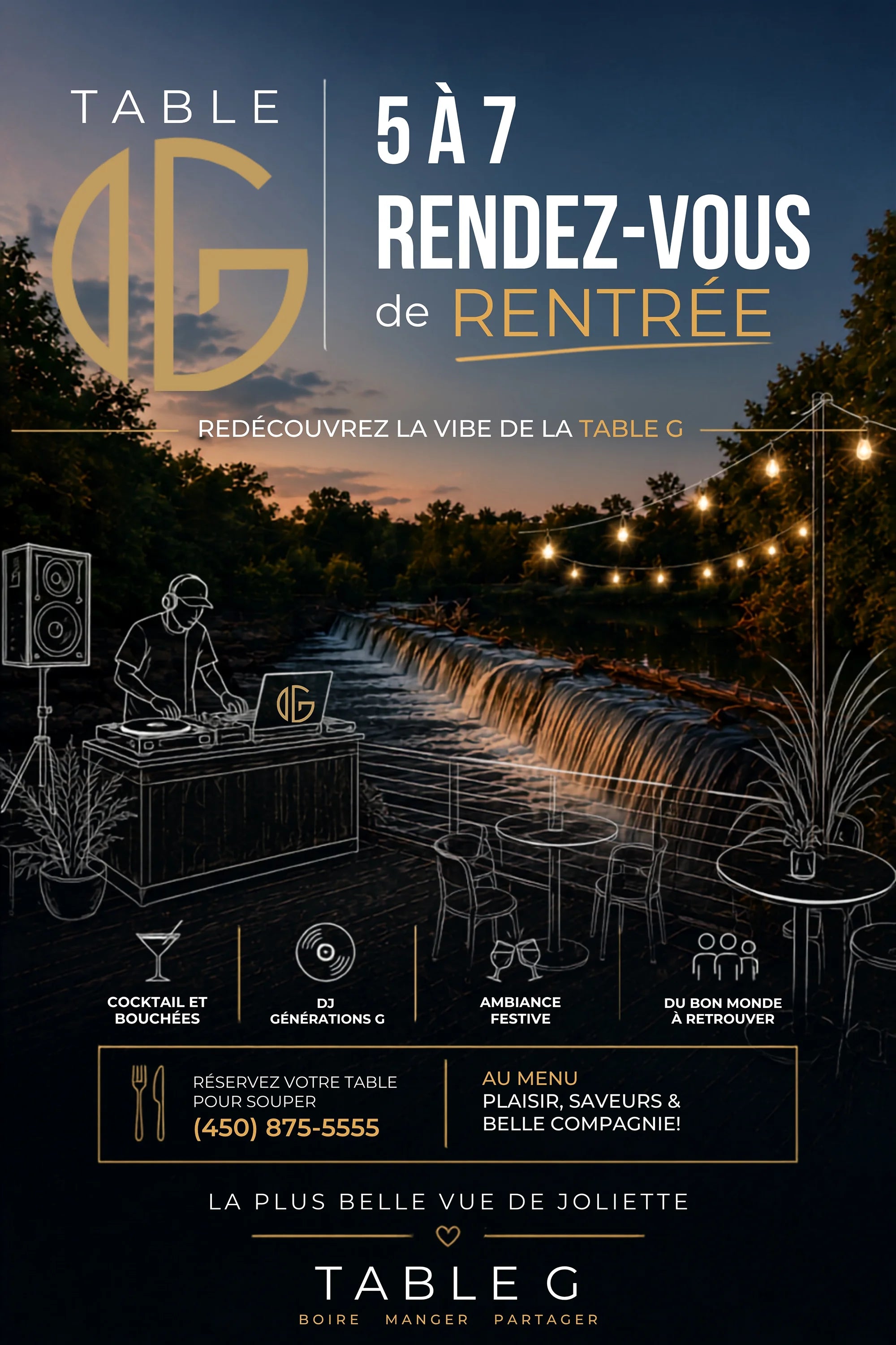 5 à 7 rendez-vous de rentrée